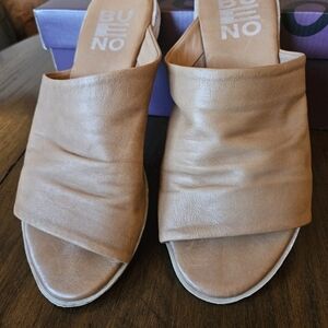 BUENO Yanni Sandals Walnut size 39